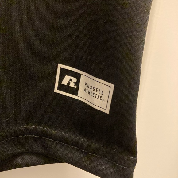 New Russell Athletic Dri-Power Essential Black Three Button Polo - Size Small - Picture 4 of 7